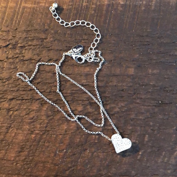 Simple Heart Necklace (Lia Sophia) - Picture 1 of 3